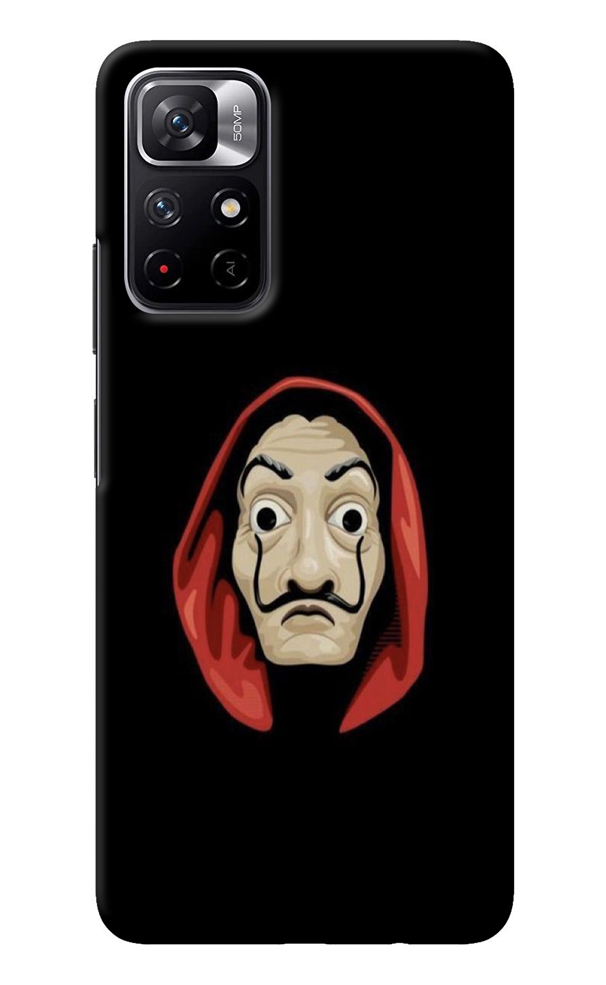 Money Heist Redmi Note 11T 5G Back Cover