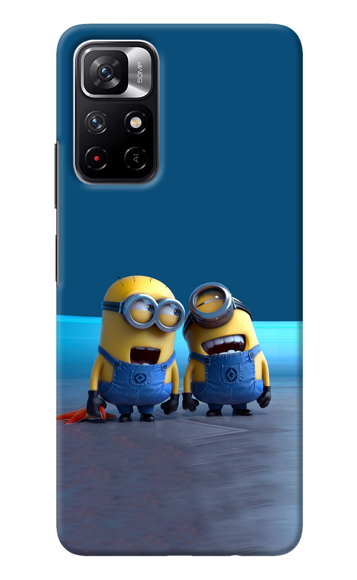 Minion Laughing Redmi Note 11T 5G Back Cover