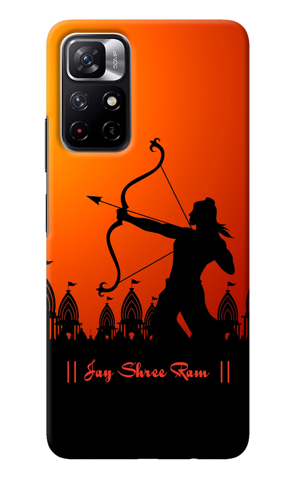 Lord Ram - 4 Redmi Note 11T 5G Back Cover