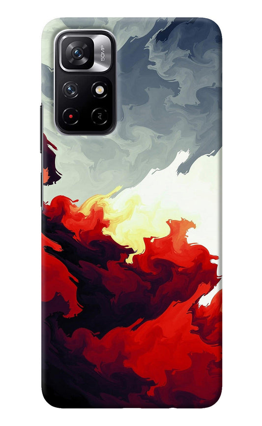 Fire Cloud Redmi Note 11T 5G Back Cover