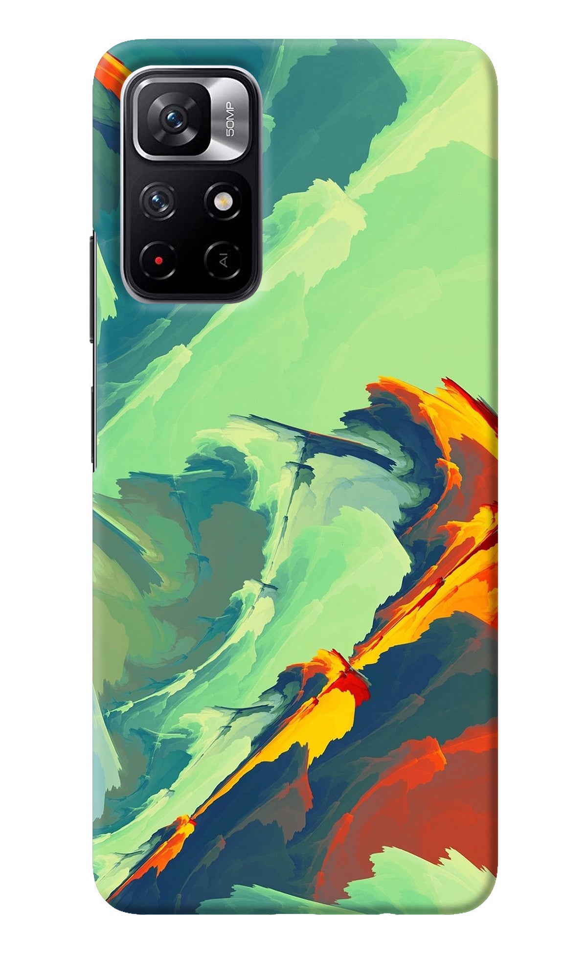 Paint Art Redmi Note 11T 5G Back Cover