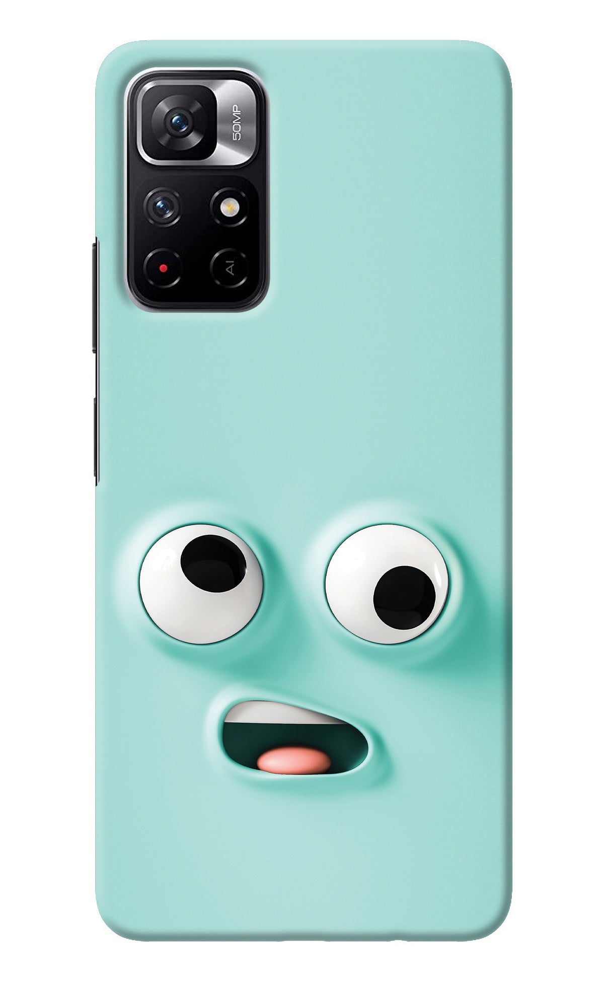 Funny Cartoon Redmi Note 11T 5G Back Cover