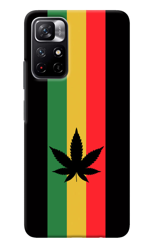 Weed Flag Redmi Note 11T 5G Back Cover