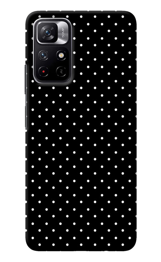 White Dots Redmi Note 11T 5G Back Cover