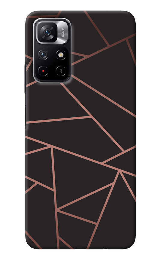 Geometric Pattern Redmi Note 11T 5G Back Cover