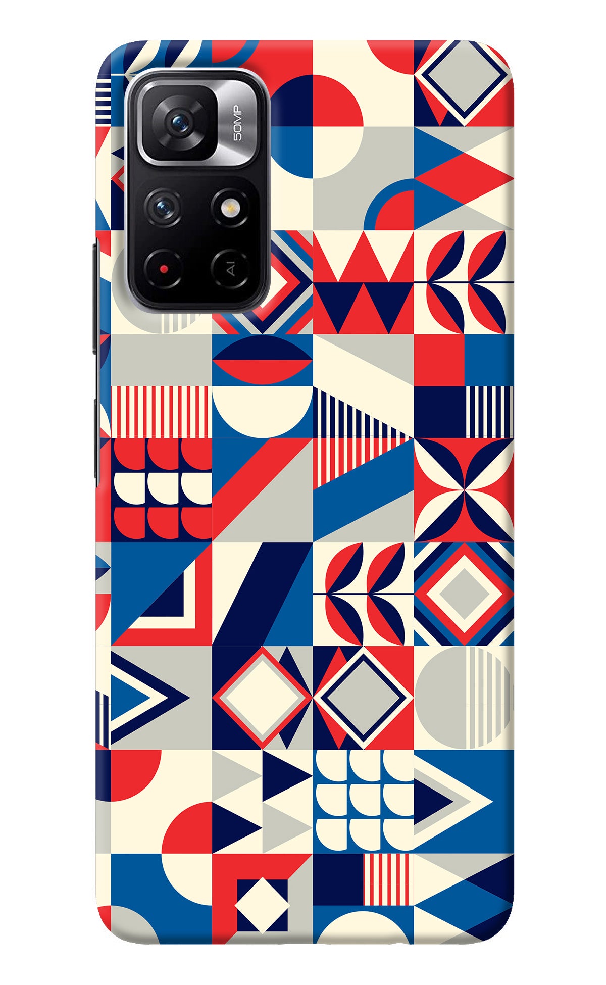 Colorful Pattern Redmi Note 11T 5G Back Cover