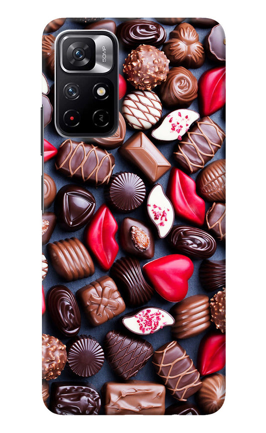 Chocolates Redmi Note 11T 5G Back Cover