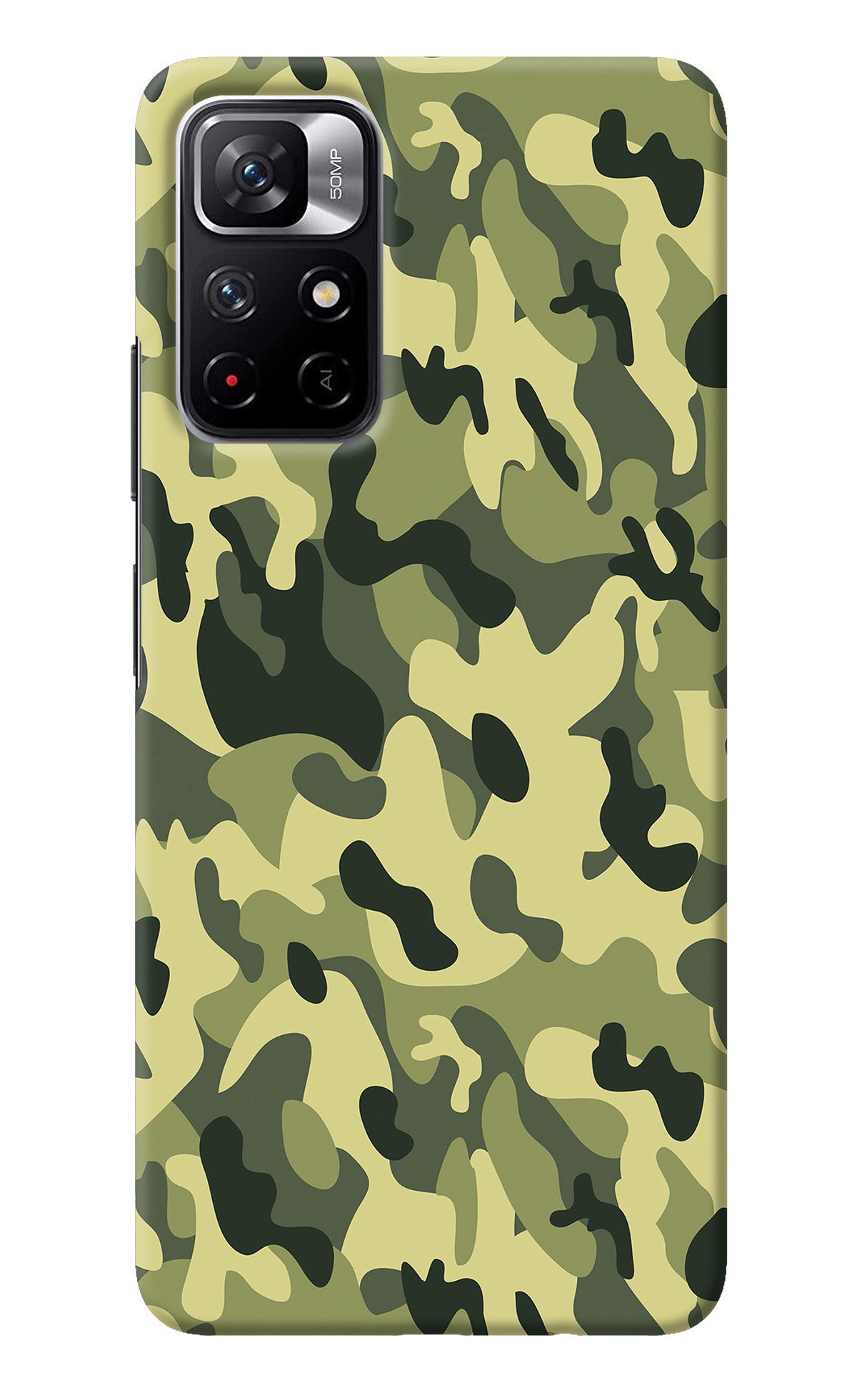 Camouflage Redmi Note 11T 5G Back Cover