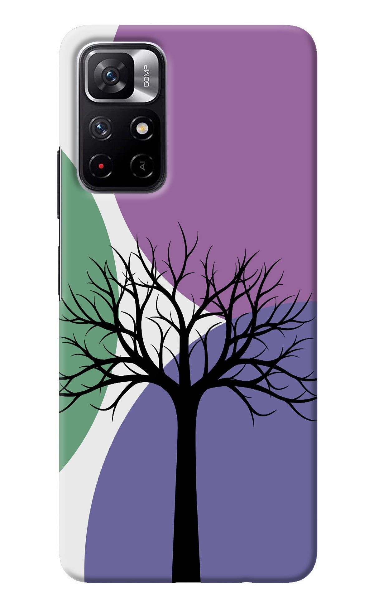 Tree Art Redmi Note 11T 5G Back Cover