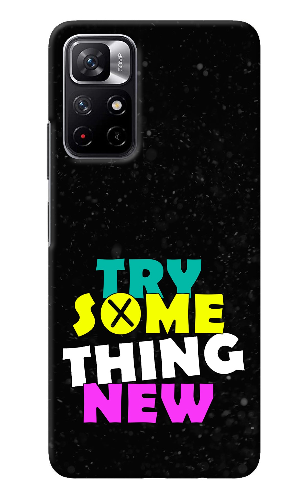 Try Something New Redmi Note 11T 5G Back Cover