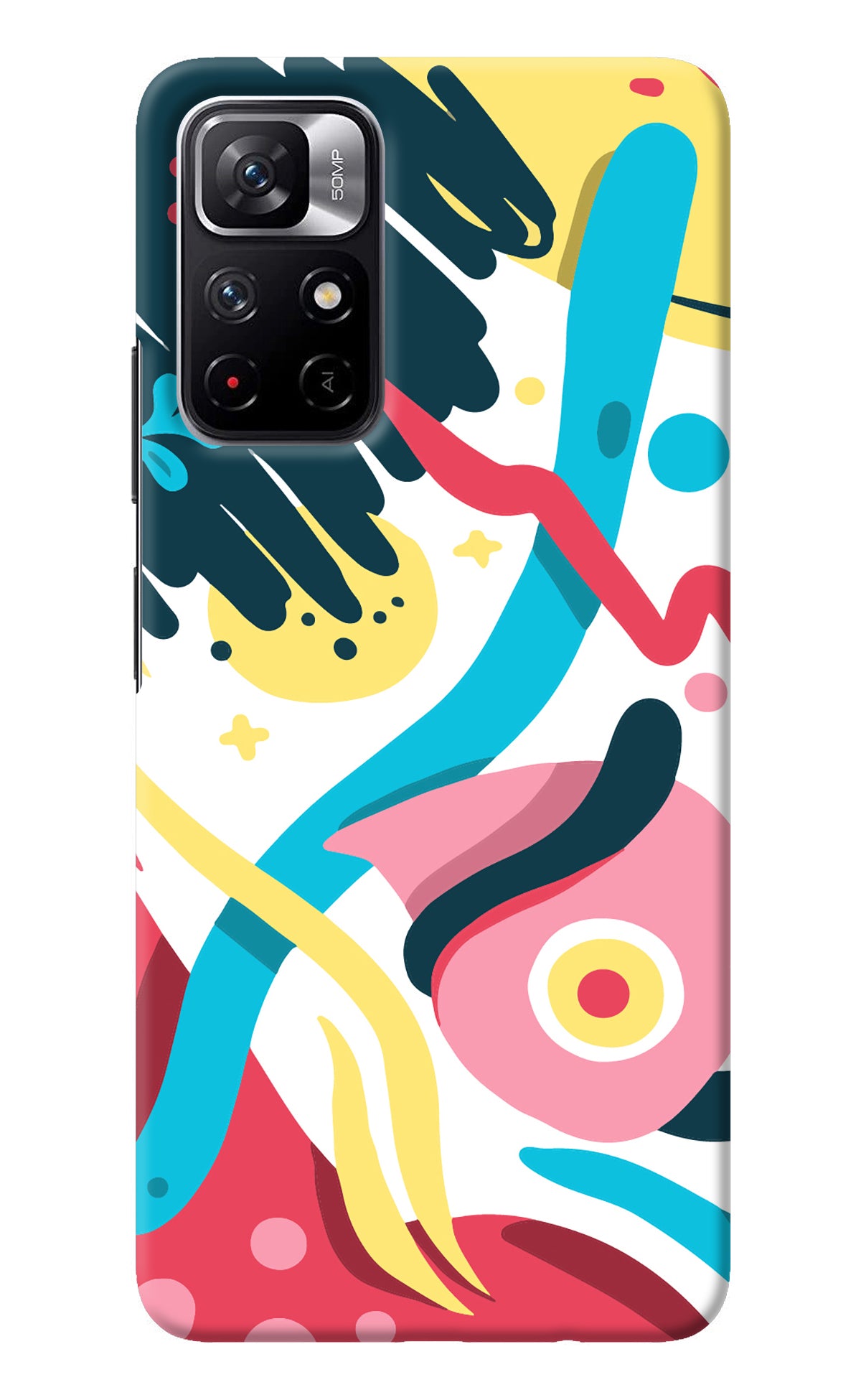 Trippy Redmi Note 11T 5G Back Cover