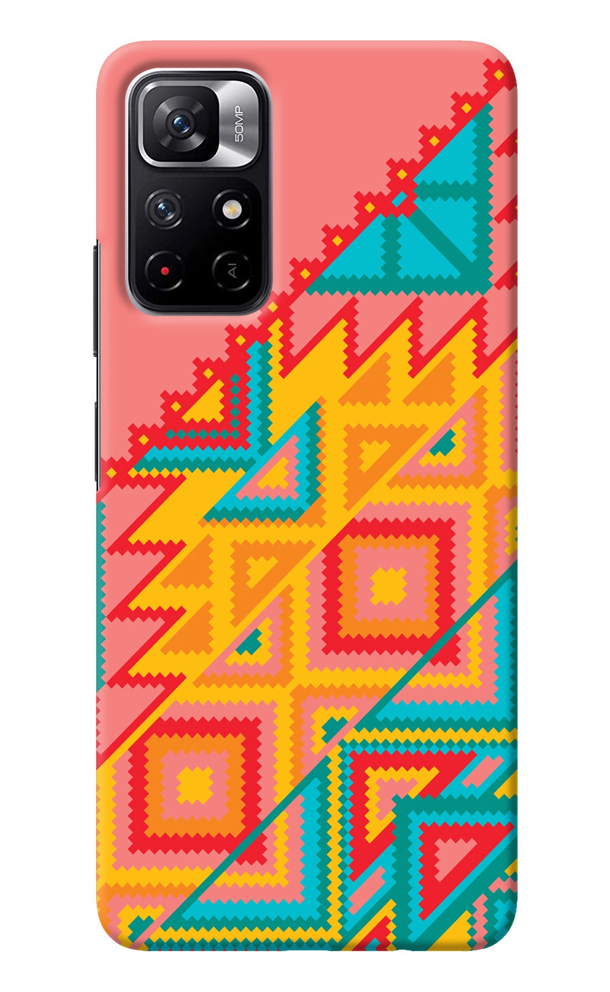 Aztec Tribal Redmi Note 11T 5G Back Cover