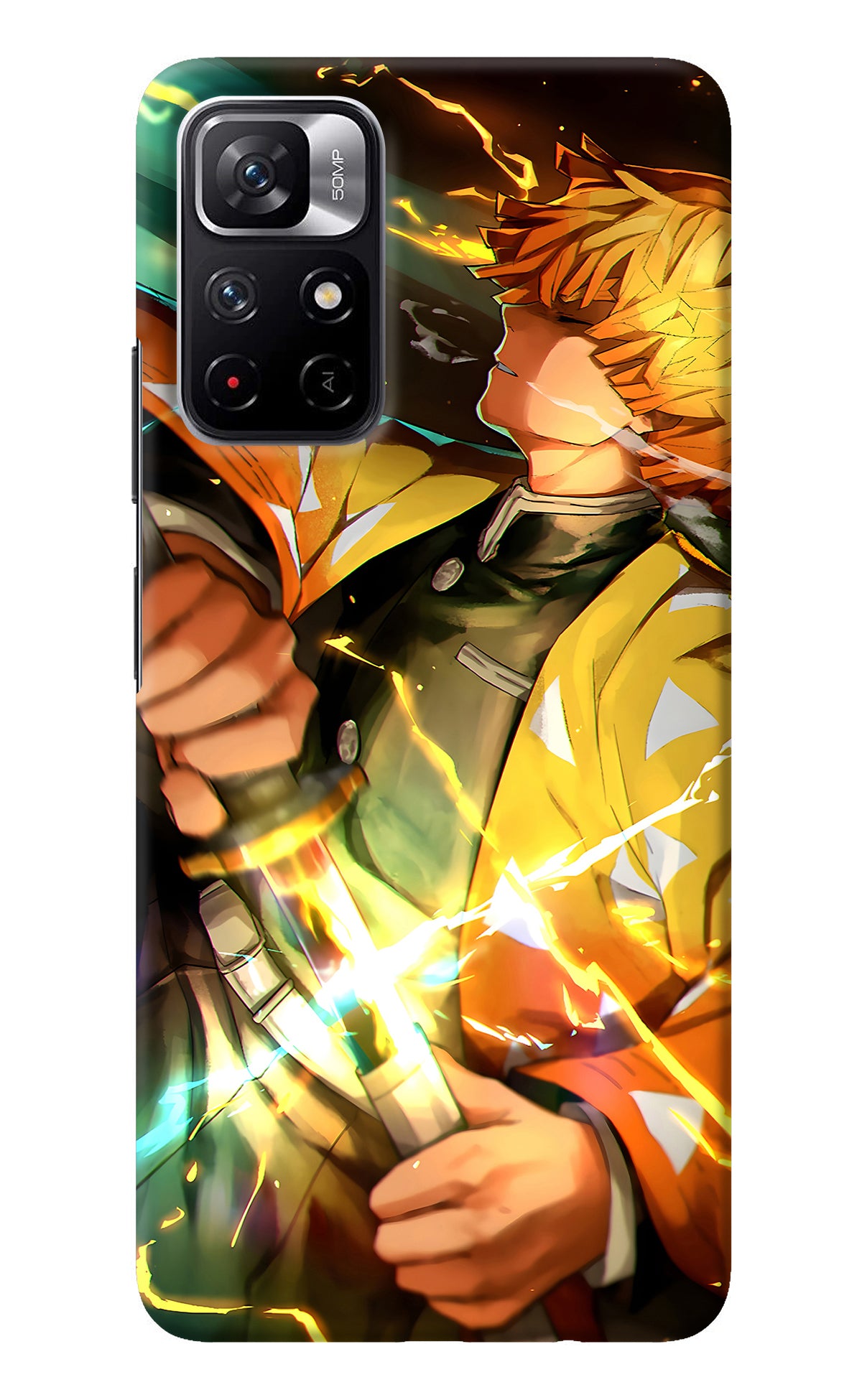 Demon Slayer Redmi Note 11T 5G Back Cover