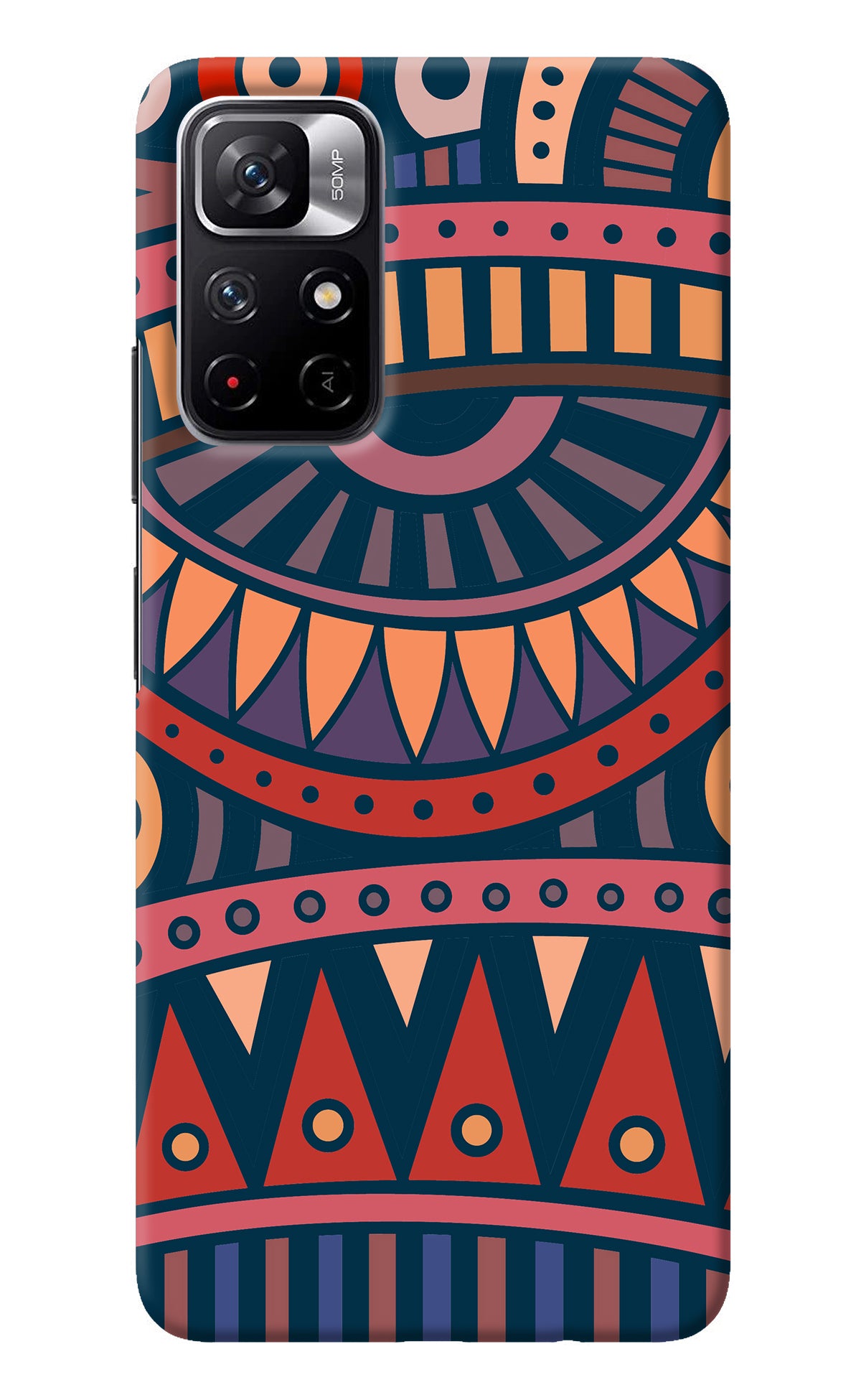 African Culture Design Redmi Note 11T 5G Back Cover