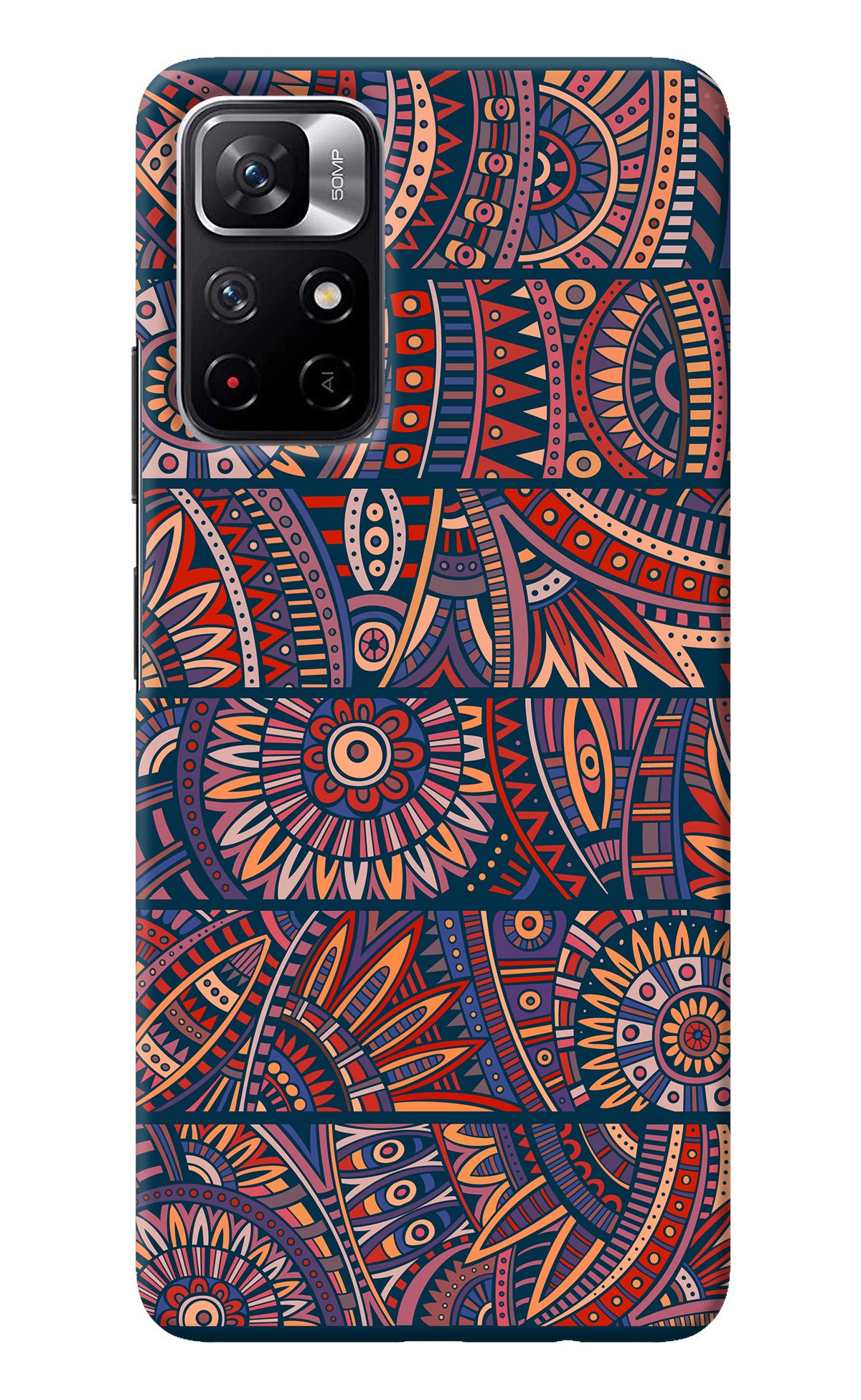 African Culture Design Redmi Note 11T 5G Back Cover