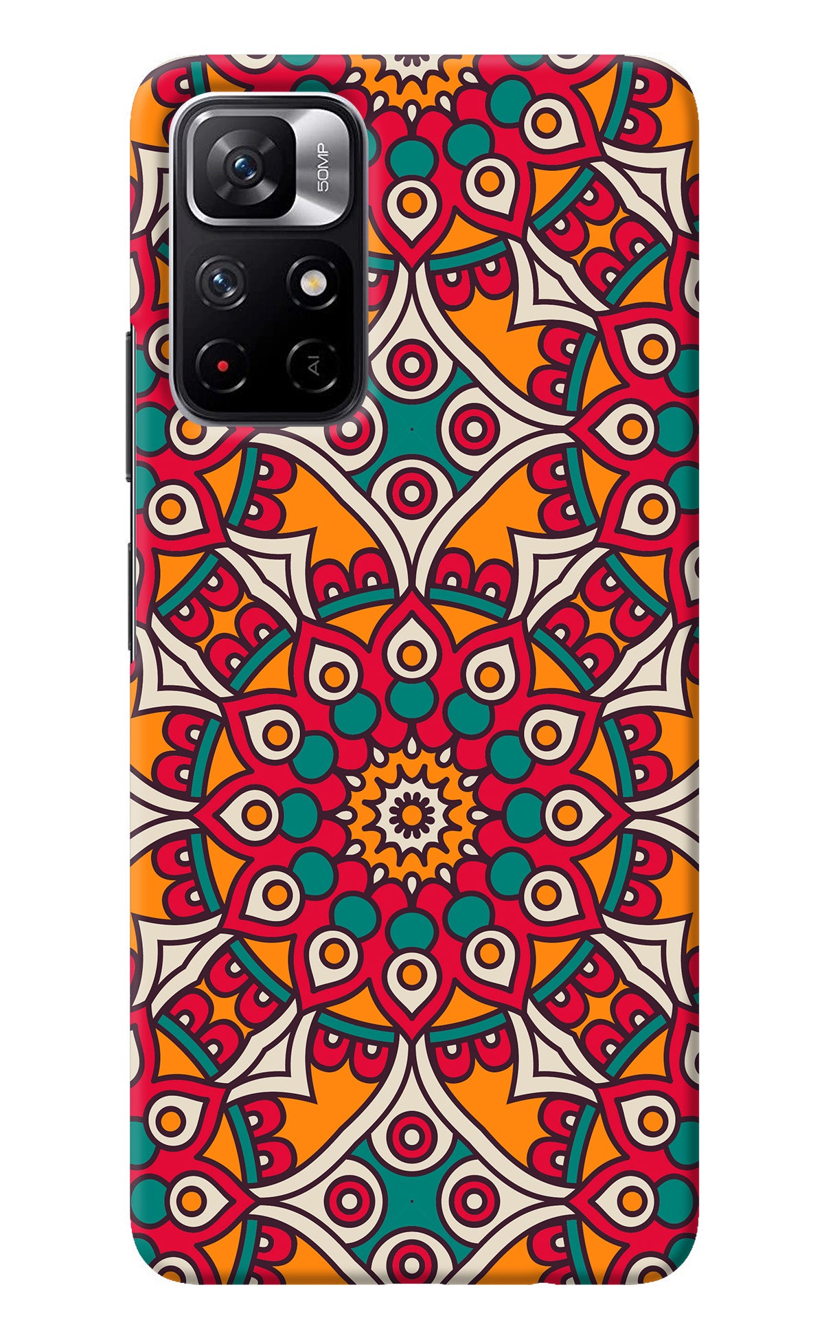 Mandala Art Redmi Note 11T 5G Back Cover