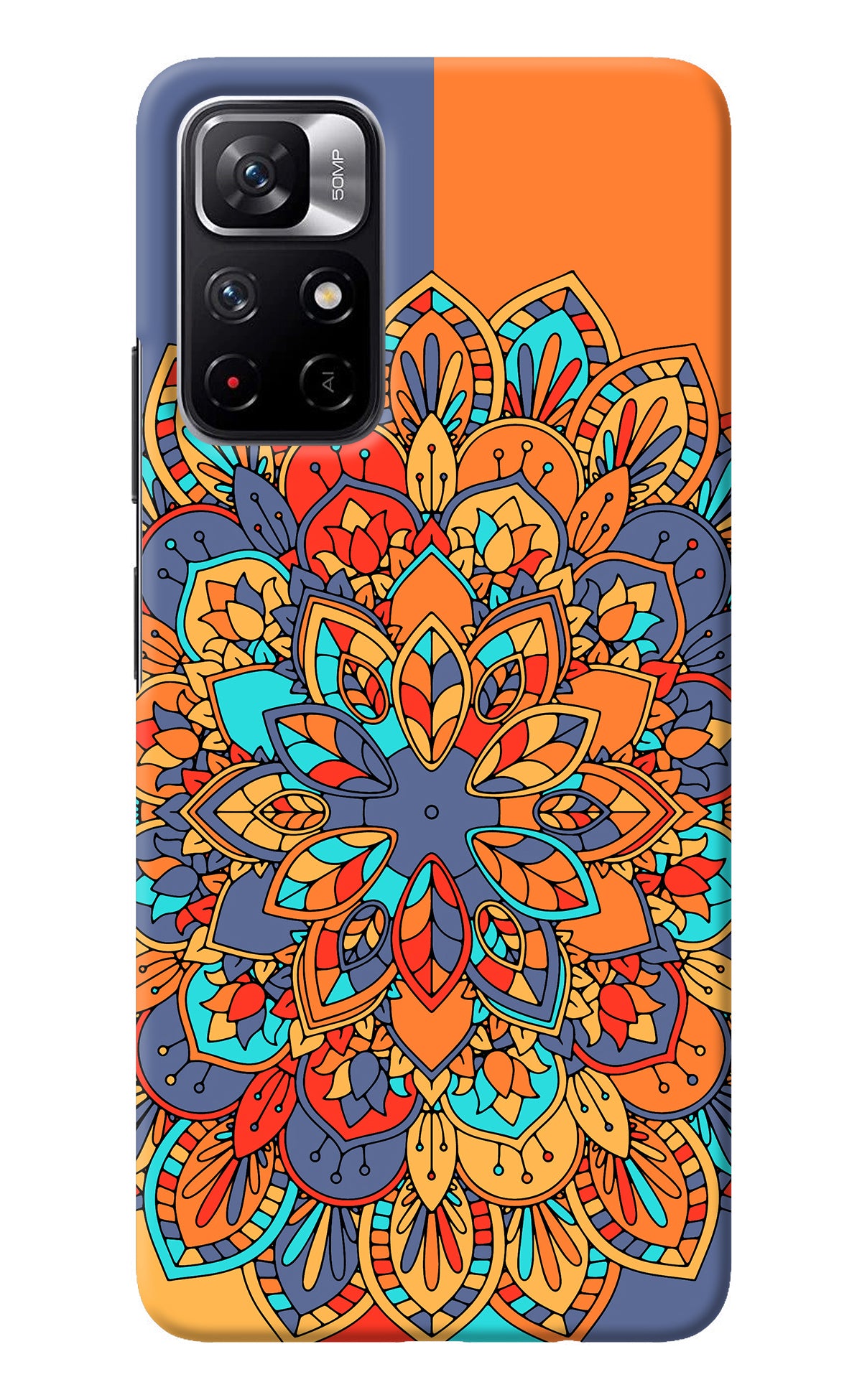 Color Mandala Redmi Note 11T 5G Back Cover