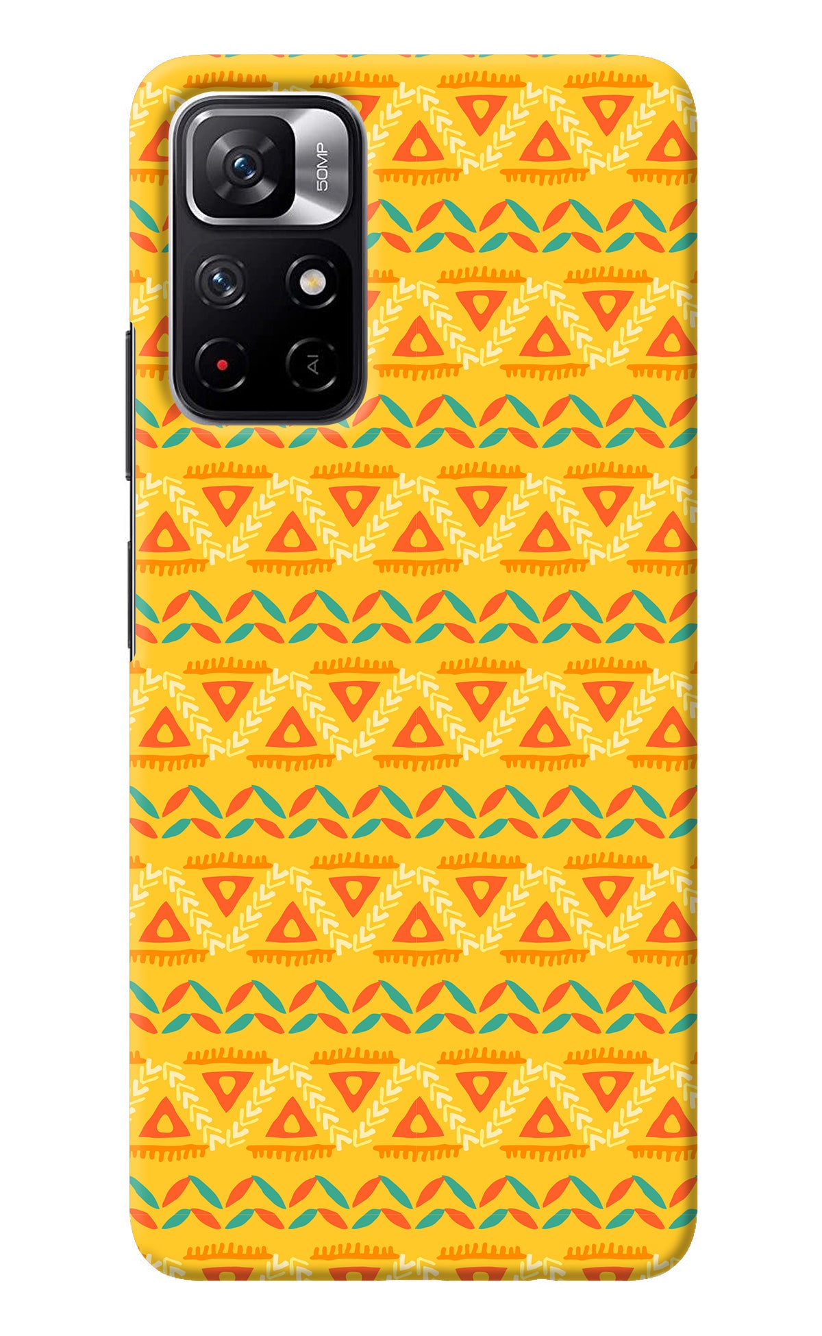 Tribal Pattern Redmi Note 11T 5G Back Cover
