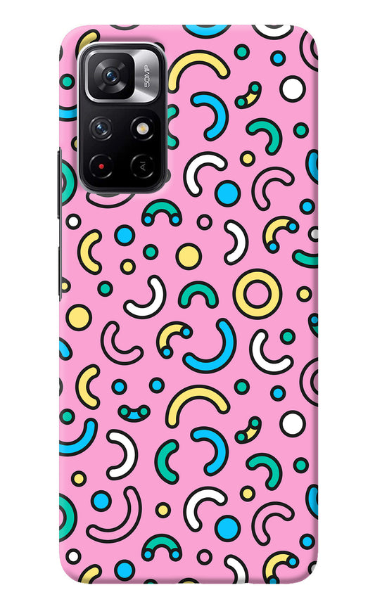 Memphis Design Redmi Note 11T 5G Back Cover