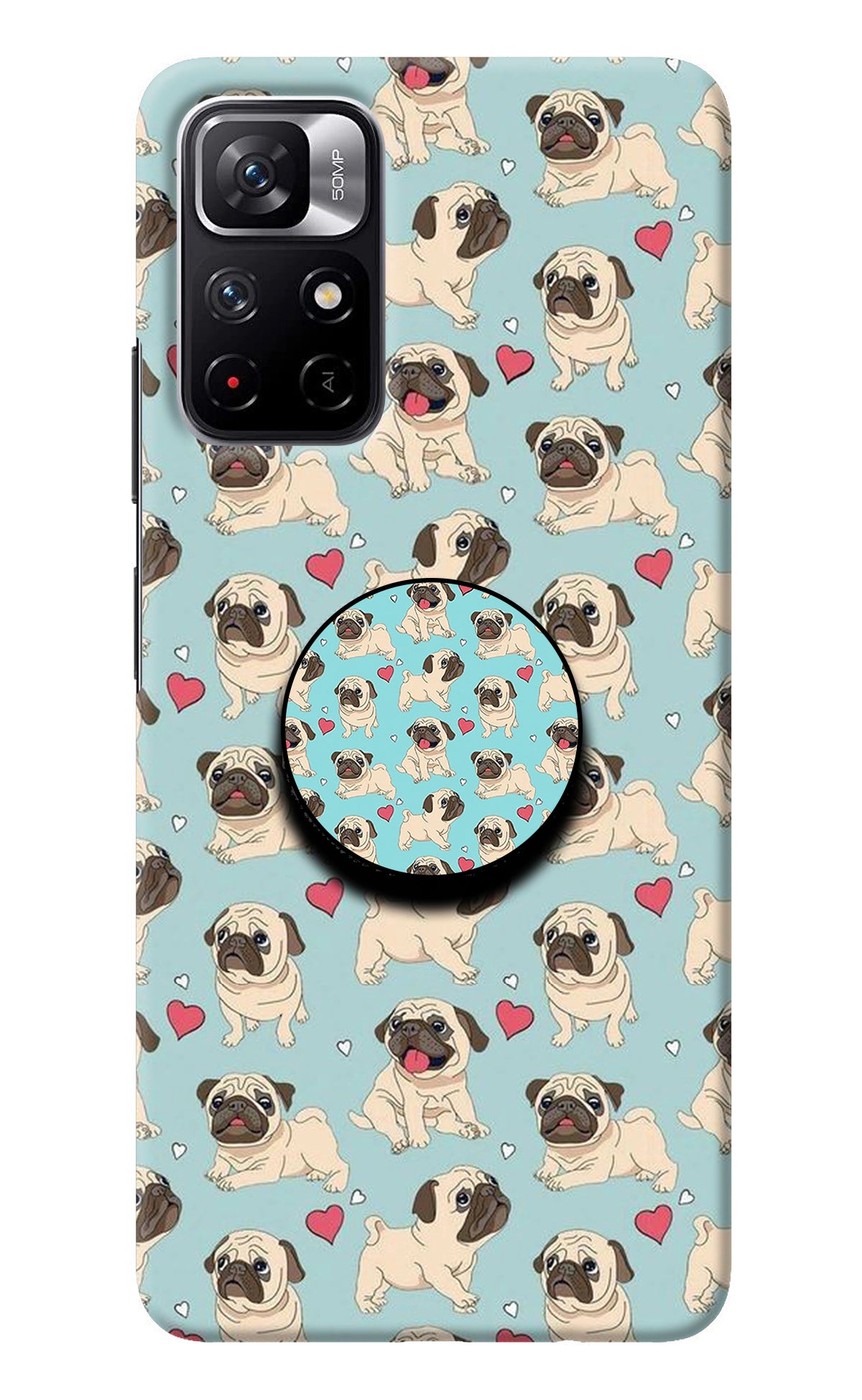 Pug Dog Redmi Note 11T 5G Pop Case