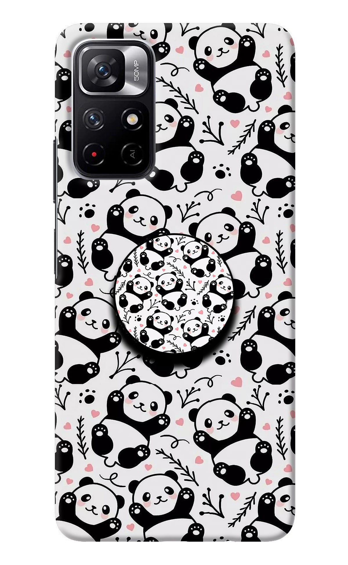 Cute Panda Redmi Note 11T 5G Pop Case