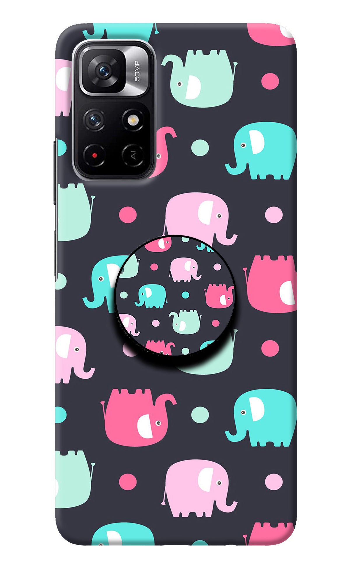 Baby Elephants Redmi Note 11T 5G Pop Case