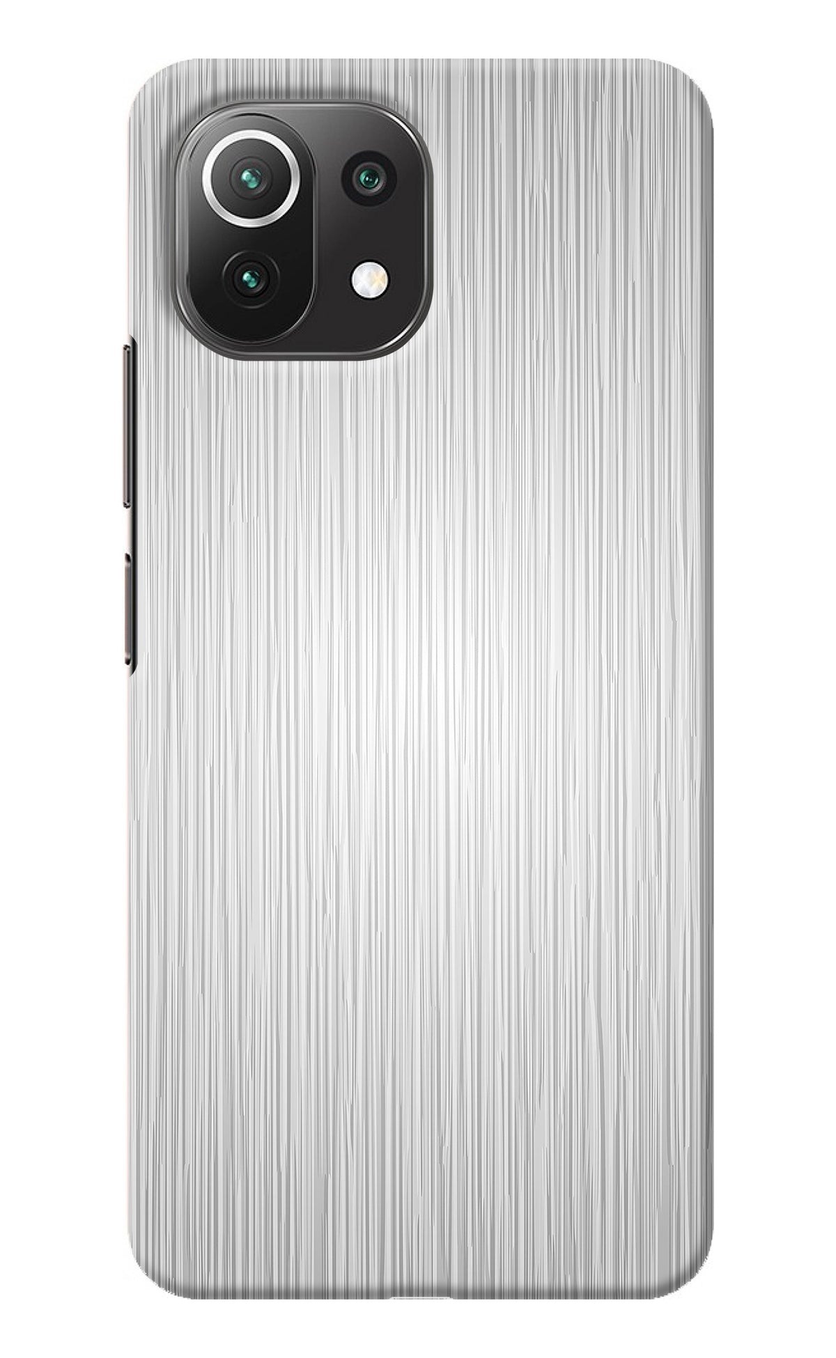 Wooden Grey Texture Mi 11 Lite NE 5G Back Cover