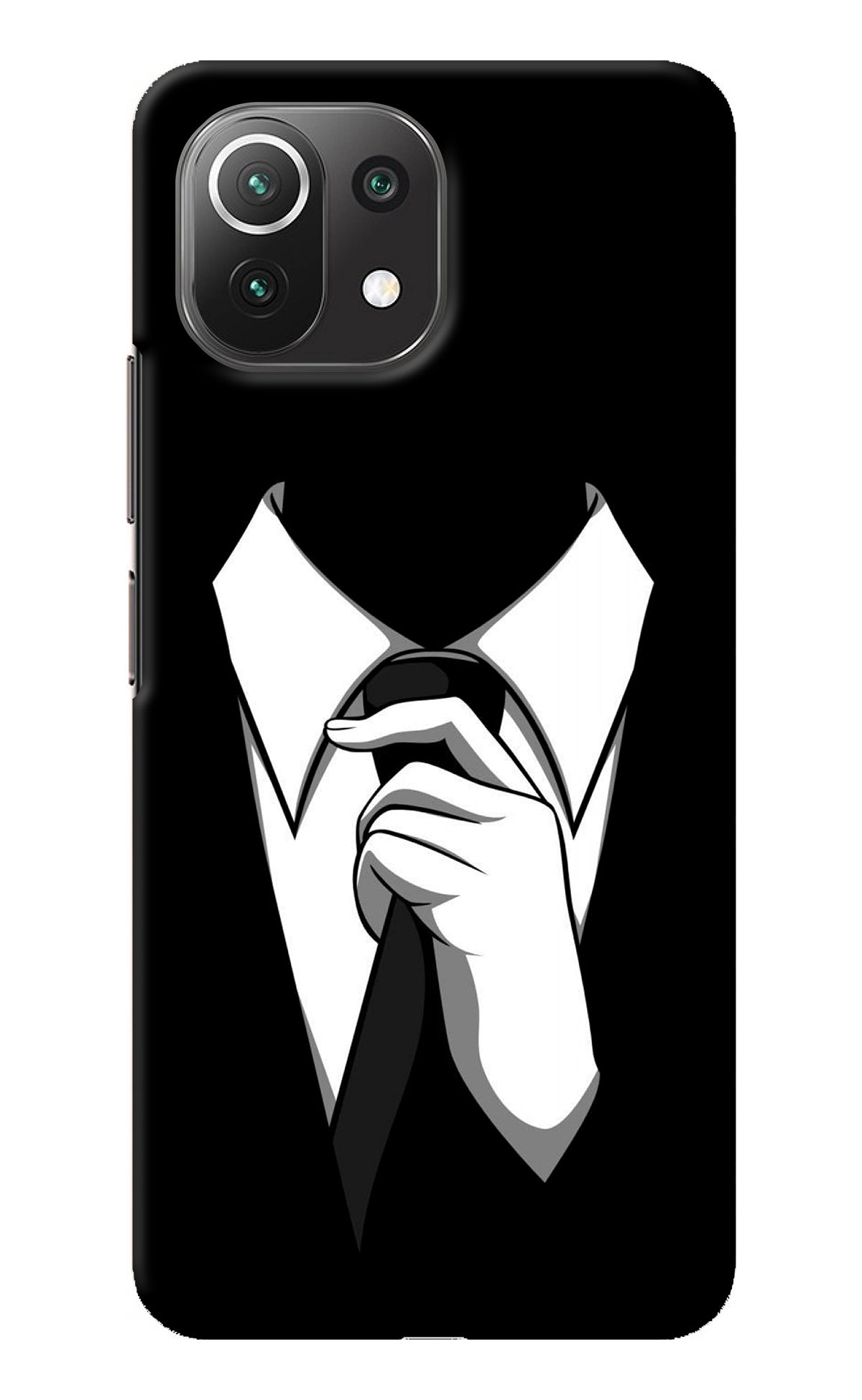 Black Tie Mi 11 Lite NE 5G Back Cover