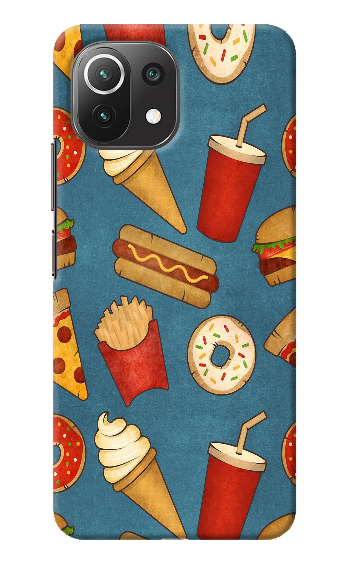 Foodie Mi 11 Lite NE 5G Back Cover