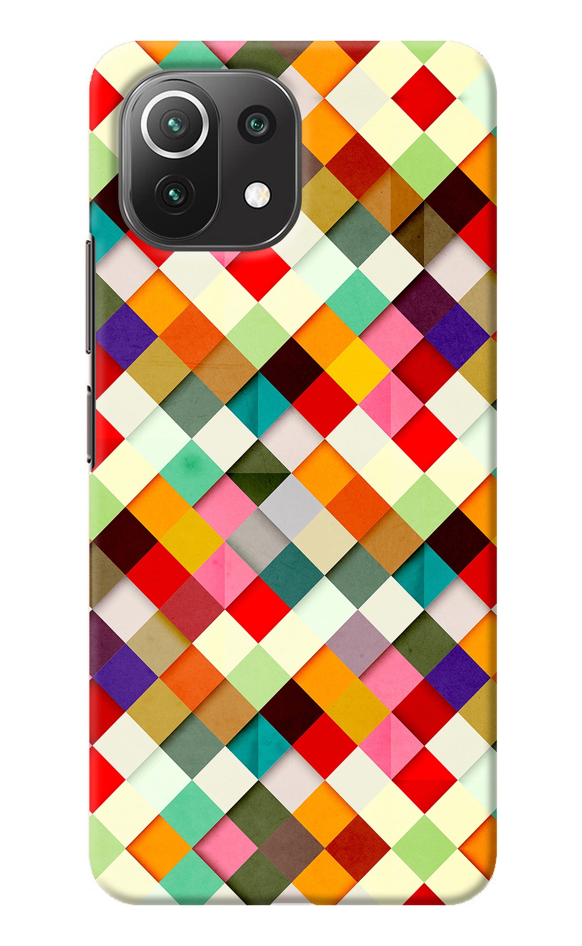 Geometric Abstract Colorful Mi 11 Lite NE 5G Back Cover