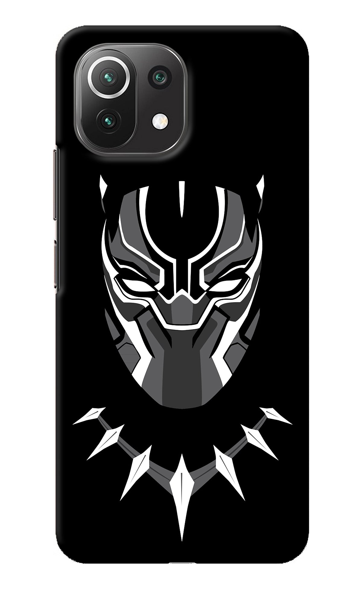 Black Panther Mi 11 Lite NE 5G Back Cover