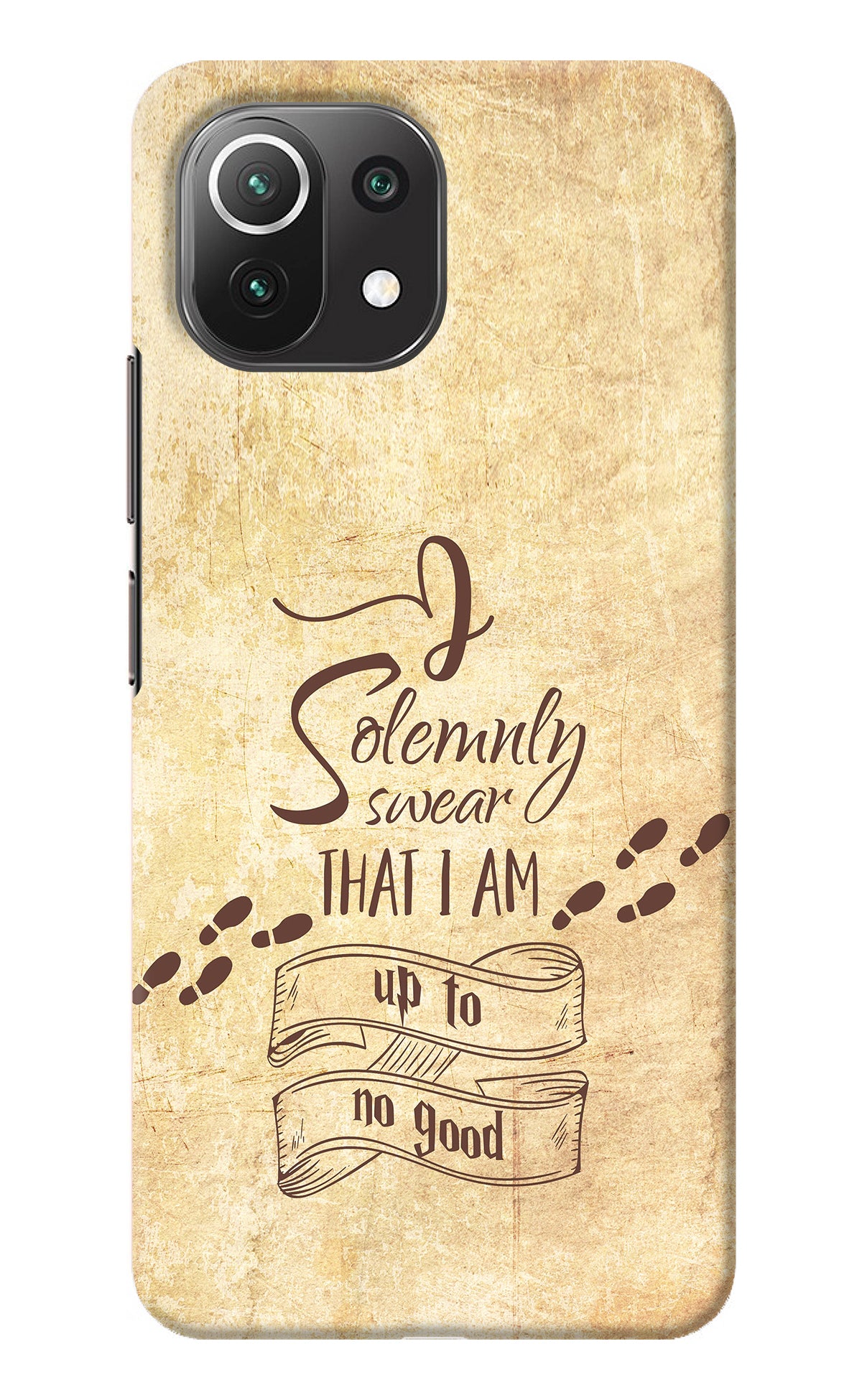 I Solemnly swear that i up to no good Mi 11 Lite NE 5G Back Cover