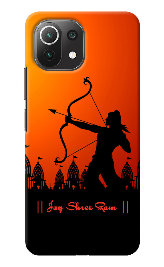 Lord Ram - 4 Mi 11 Lite NE 5G Back Cover