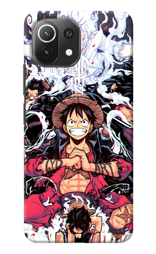 One Piece Anime Mi 11 Lite NE 5G Back Cover