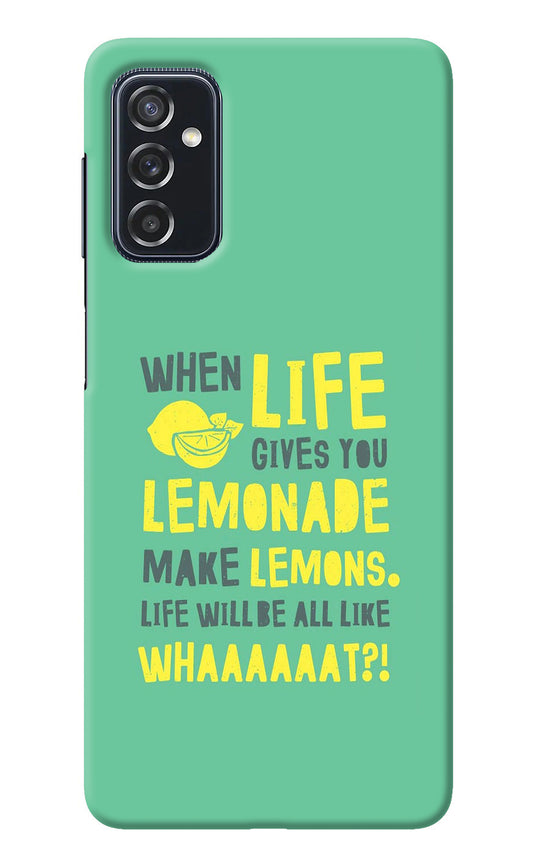 Quote Samsung M52 5G Back Cover