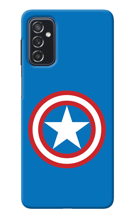 Captain America Logo Samsung M52 5G Back Cover