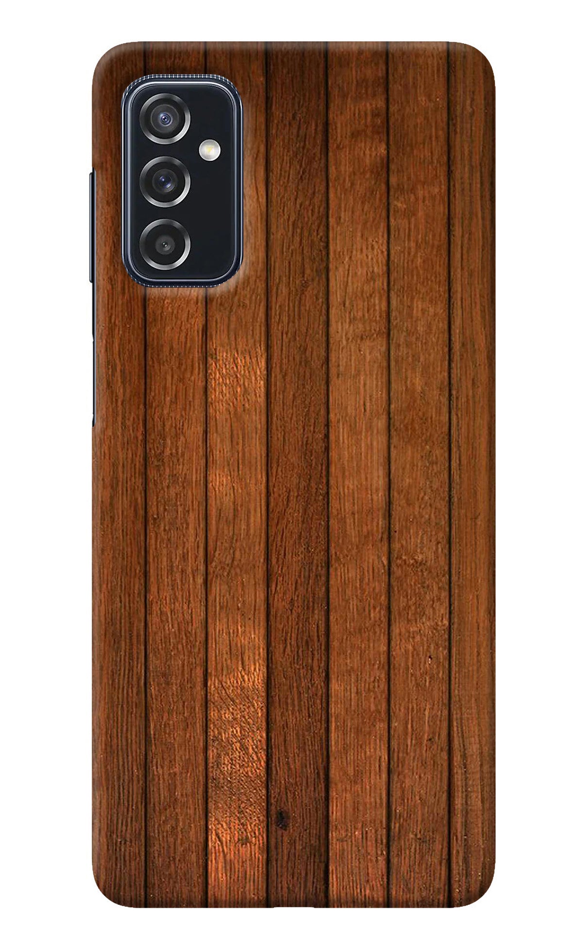 Wooden Artwork Bands Samsung M52 5G Back Cover