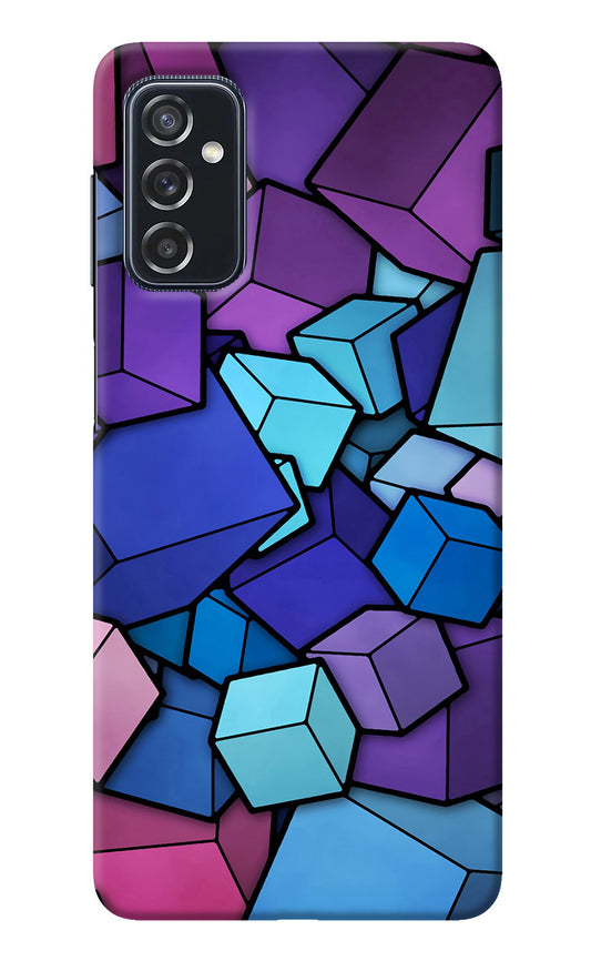 Cubic Abstract Samsung M52 5G Back Cover