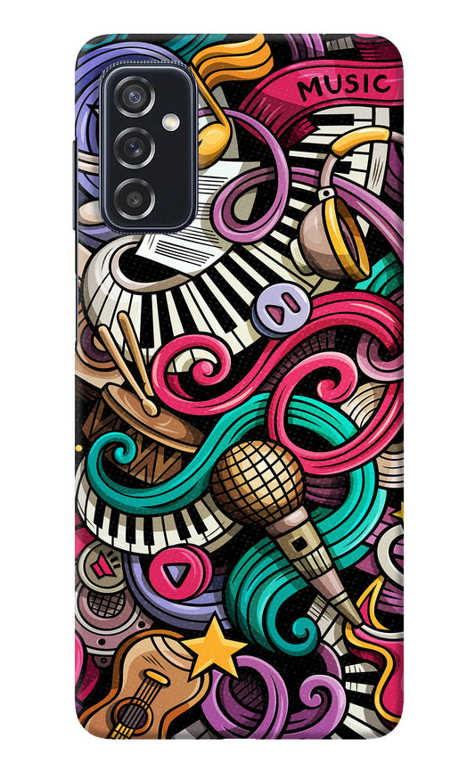 Music Abstract Samsung M52 5G Back Cover