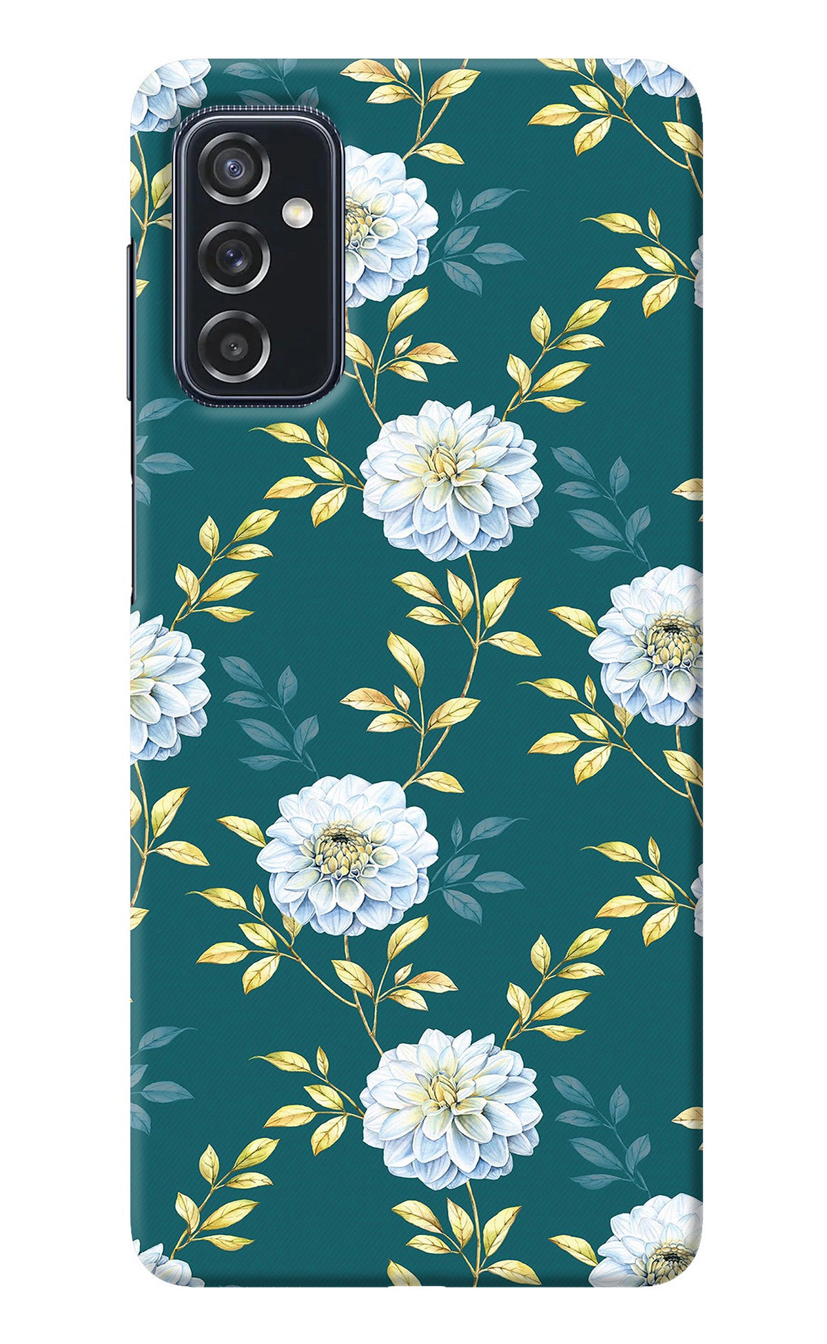 Flowers Samsung M52 5G Back Cover