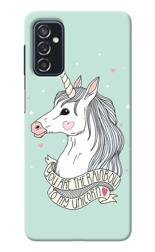 Unicorn Wallpaper Samsung M52 5G Back Cover