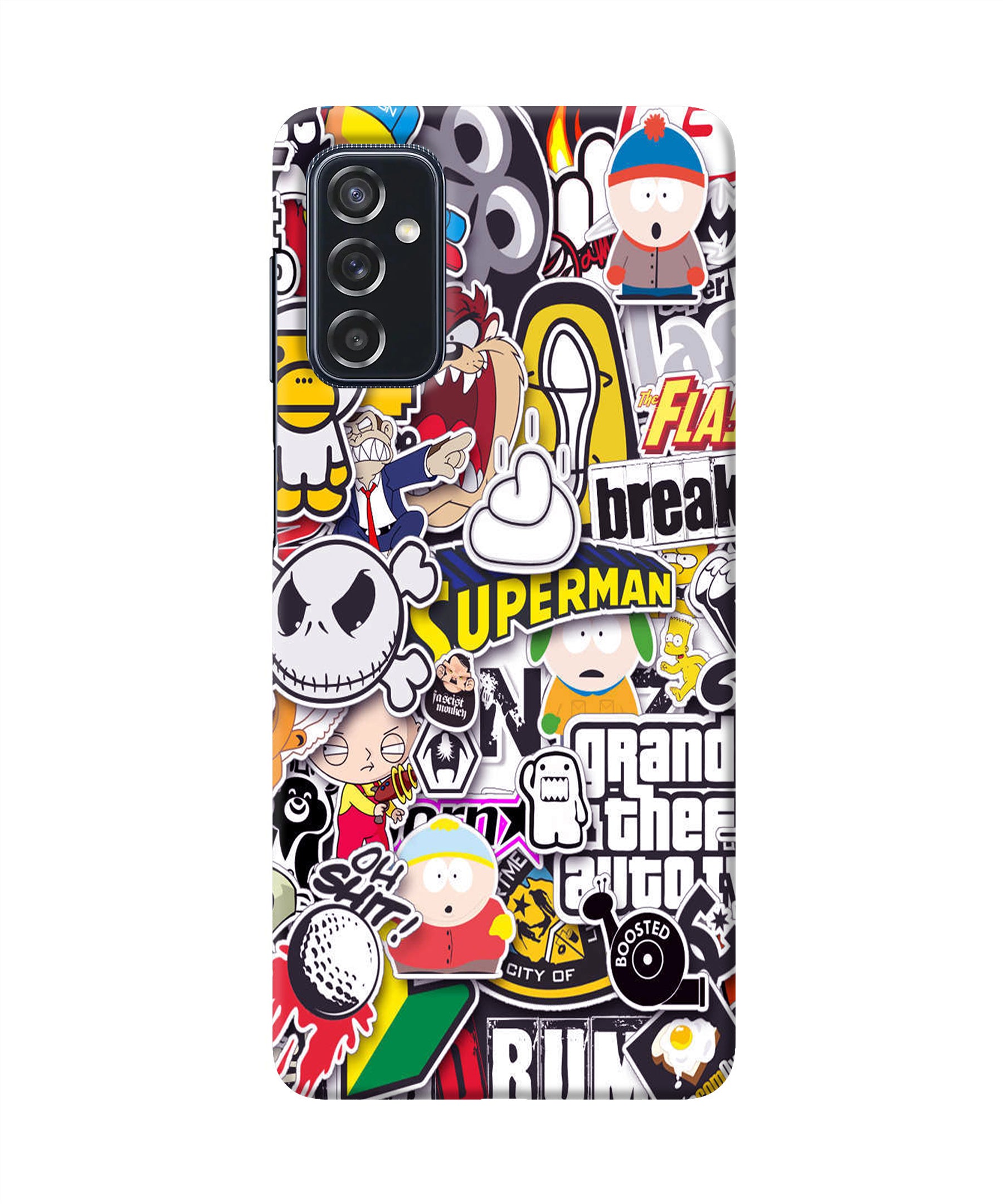 Sticker Bomb Samsung M52 5G Back Cover