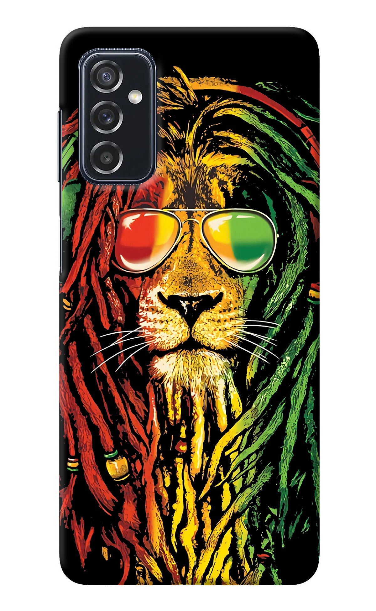 Rasta Lion Samsung M52 5G Back Cover