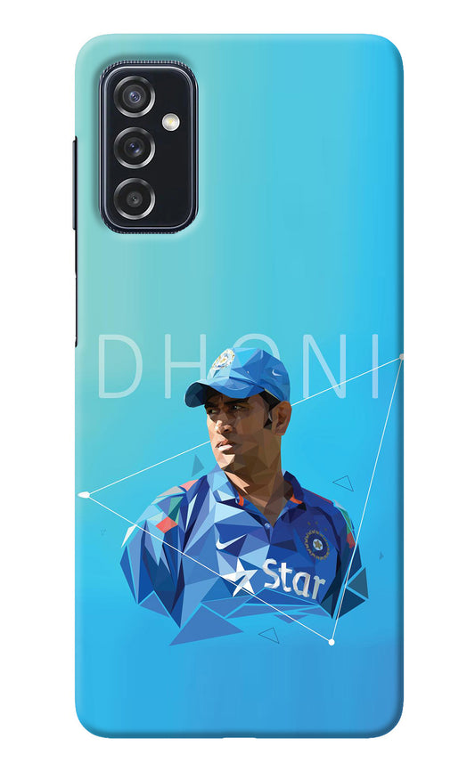 Dhoni Artwork Samsung M52 5G Back Cover