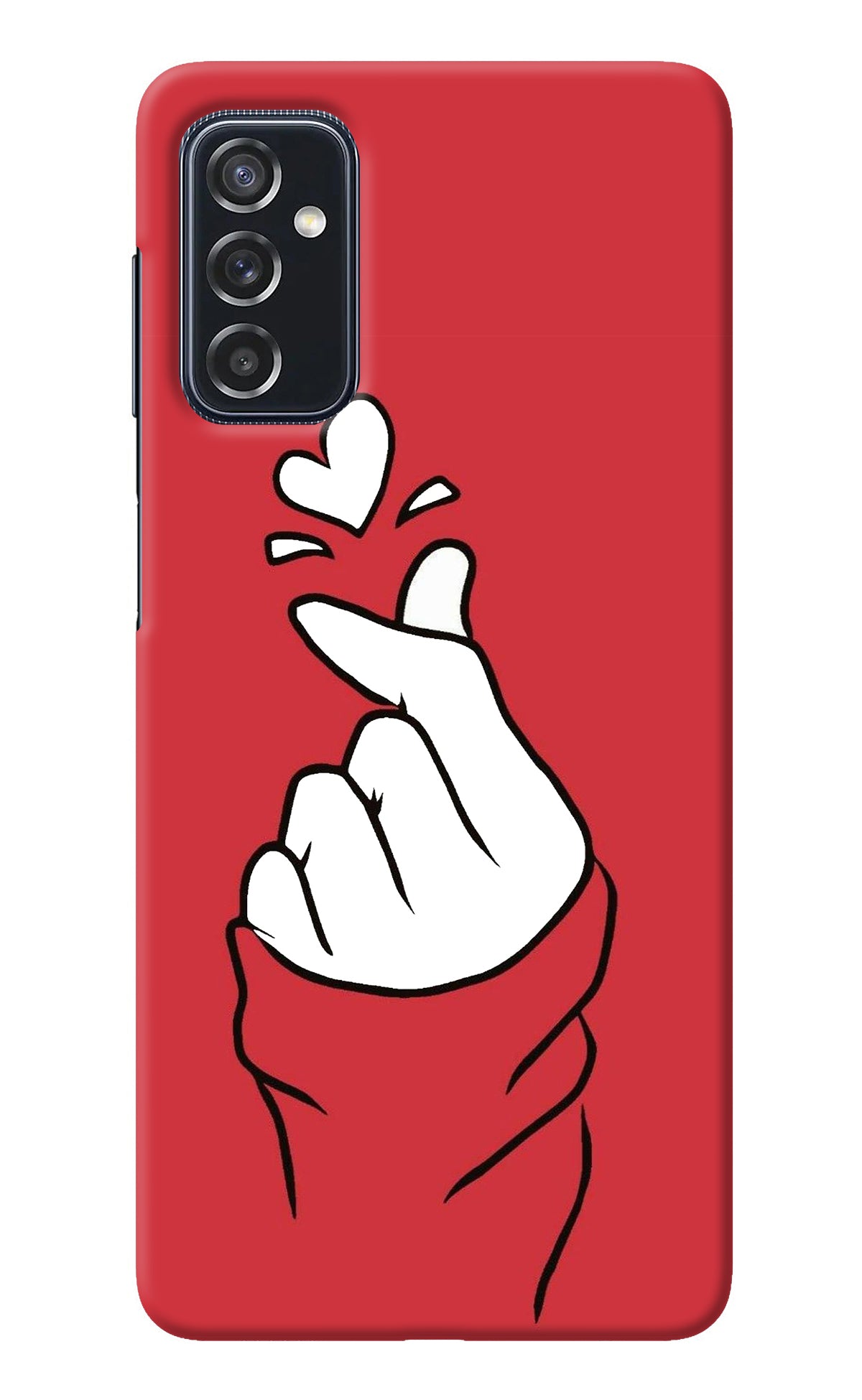 Korean Love Sign Samsung M52 5G Back Cover