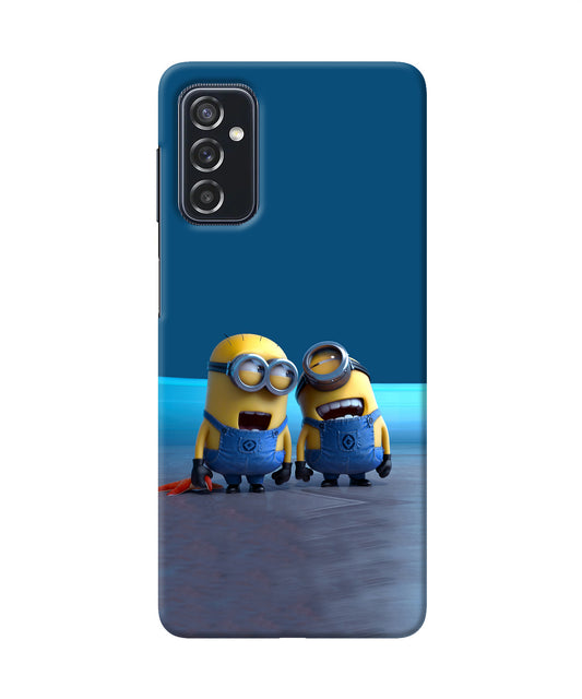 Minion Laughing Samsung M52 5G Back Cover