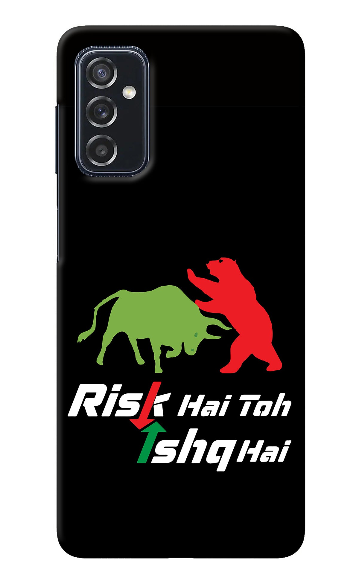 Risk Hai Toh Ishq Hai Samsung M52 5G Back Cover