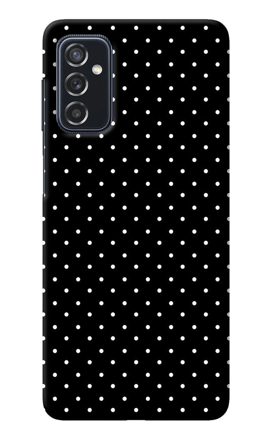 White Dots Samsung M52 5G Back Cover
