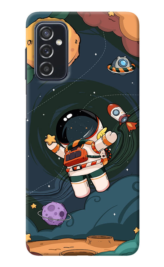 Cartoon Astronaut Samsung M52 5G Back Cover