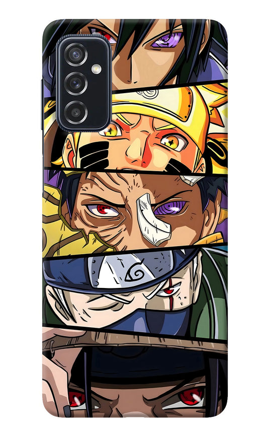 Naruto Character Samsung M52 5G Back Cover